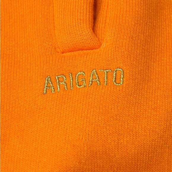 Axel Arigato Orange Sweatpants Men’s S Carrots Graphic Organic Cotton Joggers - Picture 3 of 15